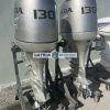 2002 Pair Honda 130HP Outboard Motor 4 Stroke 25" Shaft - Image 10