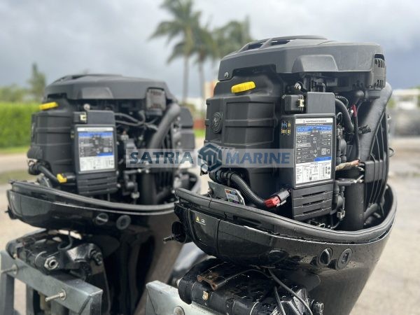 2020 Pair Mercury 150HP Outboard Motors Four Stroke 25″ Shaft - Image 5