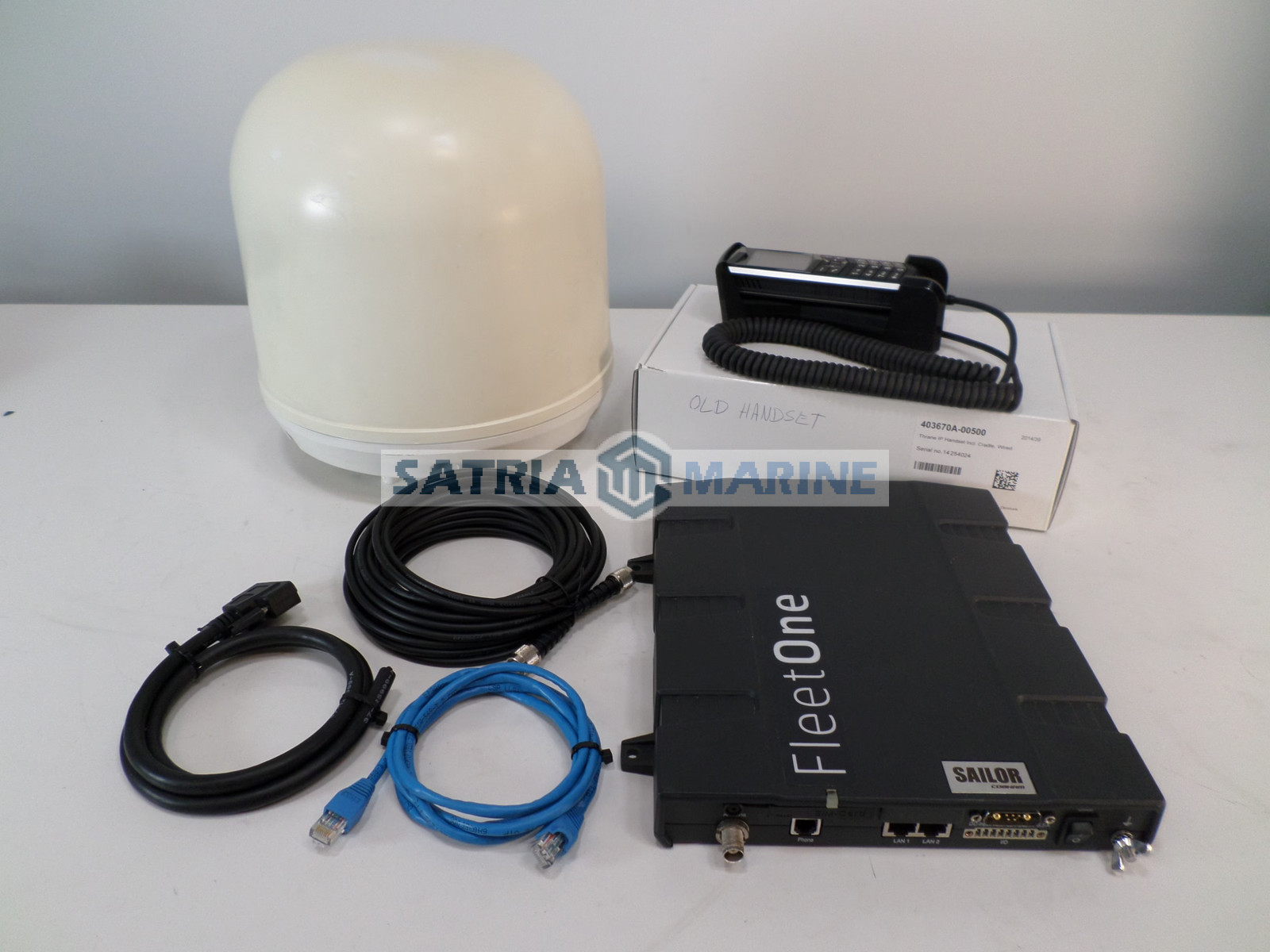 KVH Tracphone Fleet One Inmarsat Broadband System